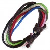 Bratara din sfori Multicolora ajustabila - FBK879 nou